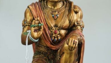Hanuman Bronze Statue