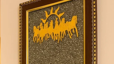 7 Horse Running Photo Frame​