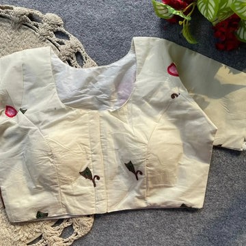 Designer Blouse for Plain Saree