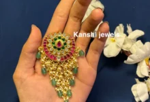 Kundan Pendant Set