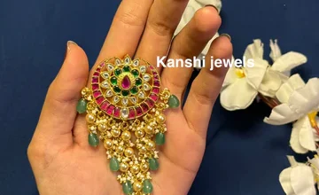 Kundan Pendant Set