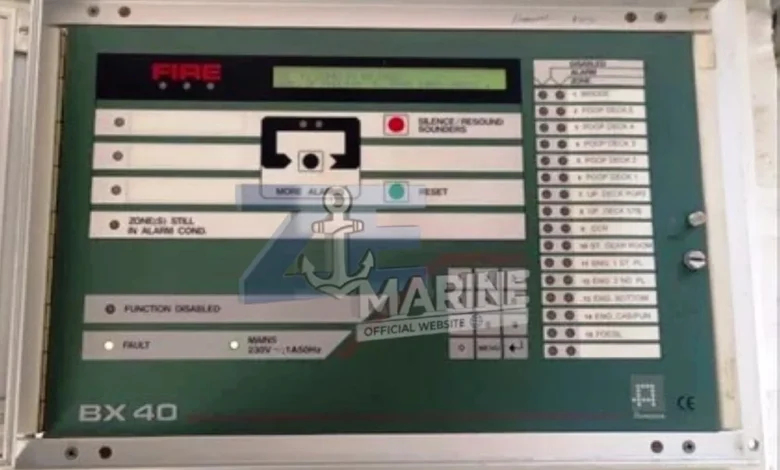 Autronica Bx-40 Fire Alarm Control Panel