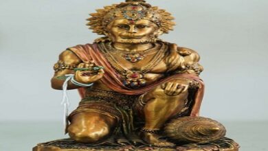 Hanuman Bronze Statue