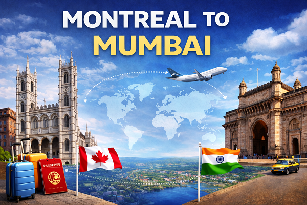 Montreal to Mumbai