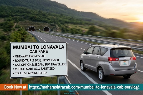 Mumbai to Lonavala Cab Fare