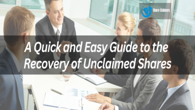 RECOVERY OF UNCLAIMED SHARES