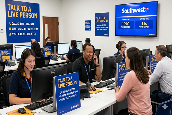 How do I talk to someone at Southwest Airlines?