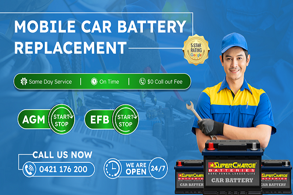 Mobile Battery Replacement Car