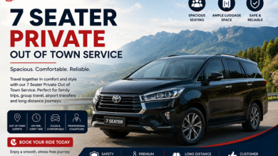 7 Seater Private Out of Town Service