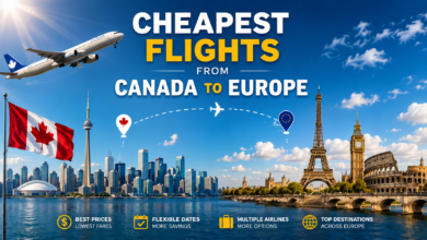 Cheapest Flights from Canada to Europe