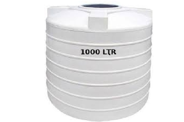 Plastic Water Storage Tank Rooftop
