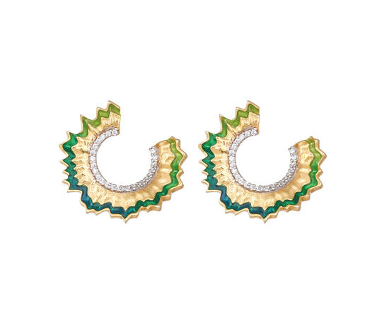 trendy stud earrings