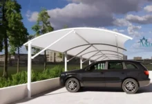 PVC Car Parking Shades
