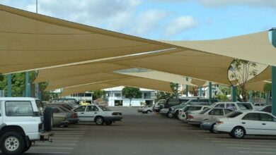 Car Parking Shade Installation