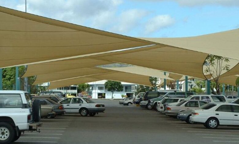 Car Parking Shade Installation