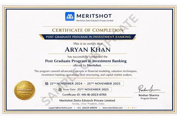 Investment Banking Course in Bangalore