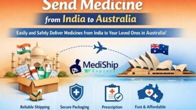 Medicine Parcel from India to Australia