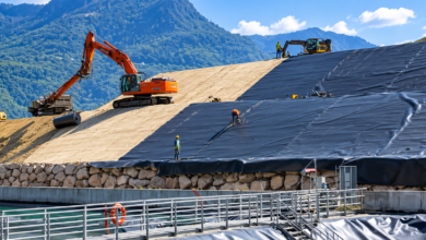 Geomembrane Liners for Dam Lining