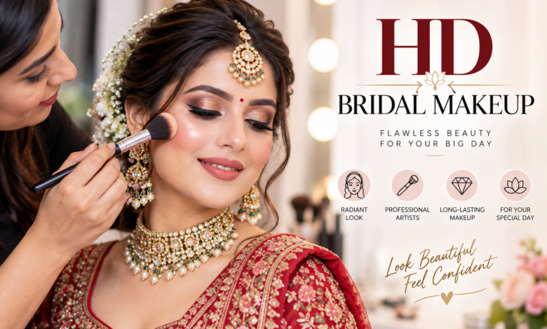 hd bridal makeup