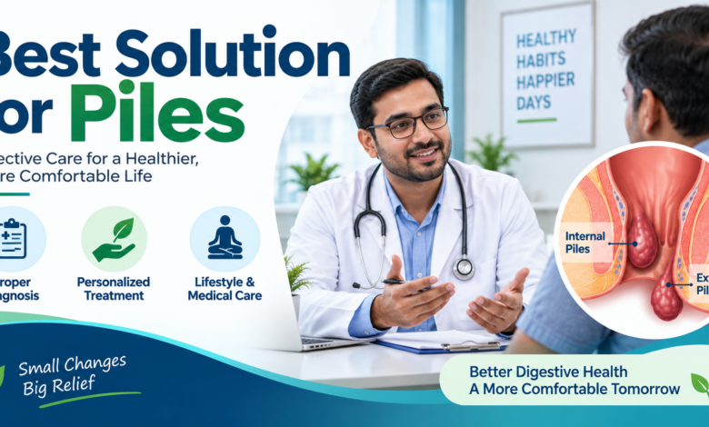 best solution for piles