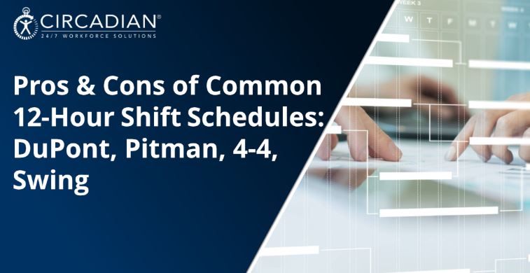 12 hour shift schedule