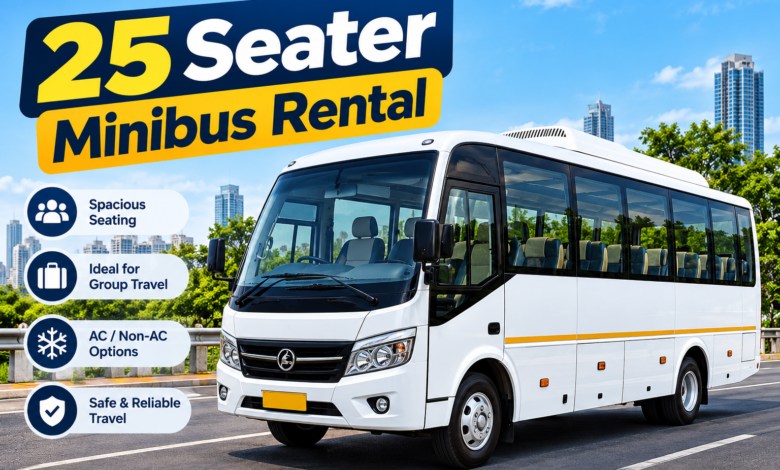 25 Seater Minibus Rental