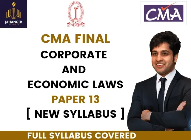 CMA Final Law Lectures